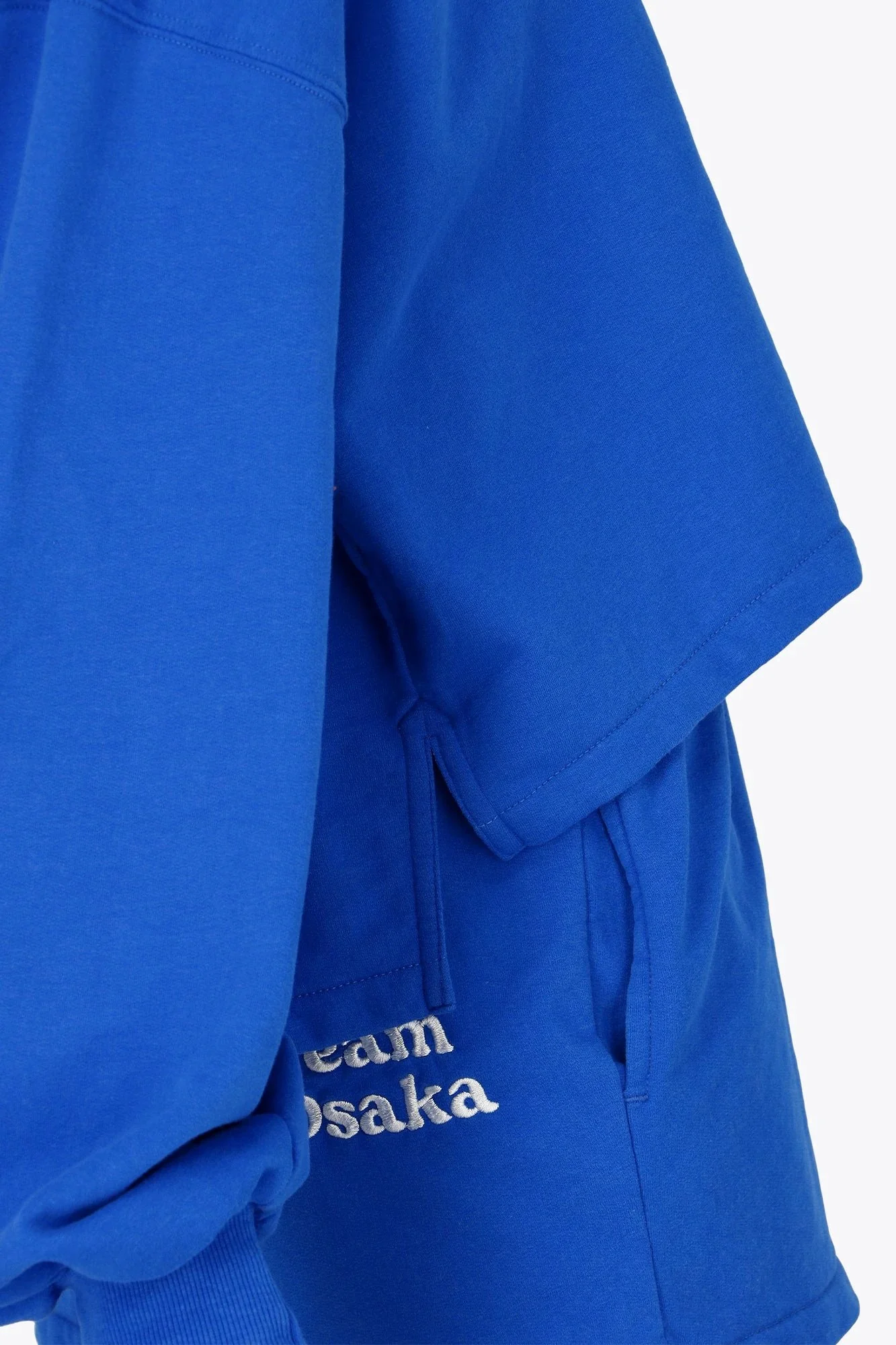 Osaka Women Cropped Hoodie | Princess Blue - Image 13