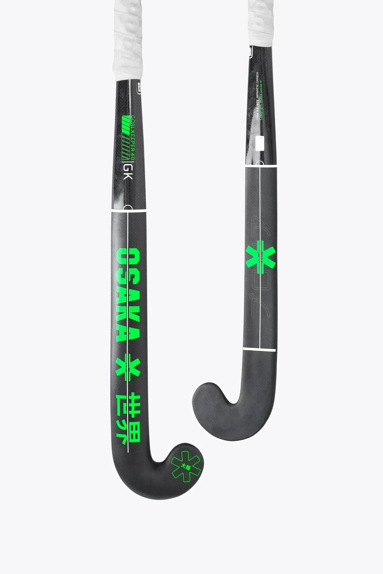 Osaka Field Hockey Stick Goalkeeper 40 | Iconic Black