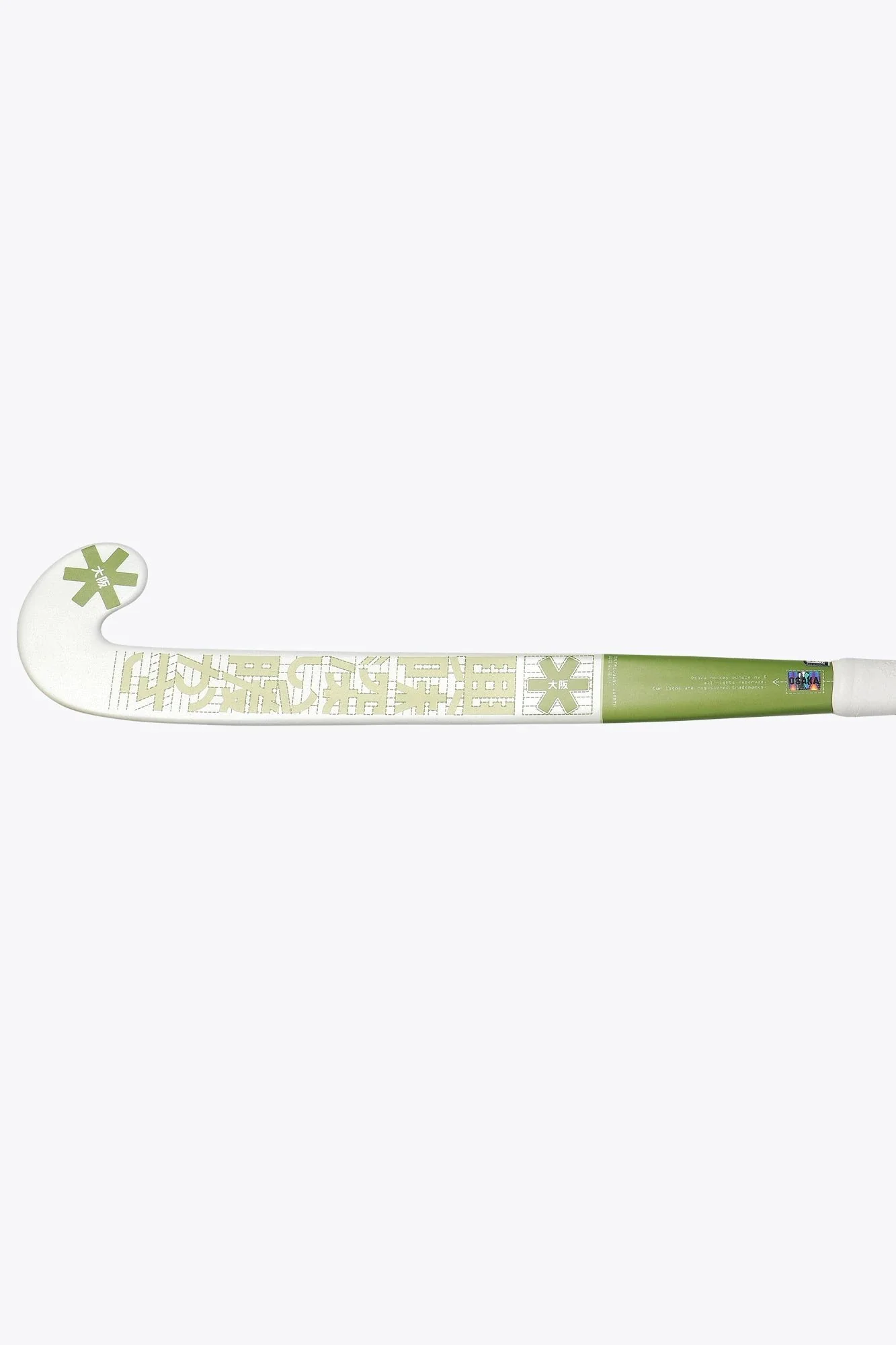 Osaka Field Hockey Stick Low Bow Advanced 40 | Khaki Green - Image 5