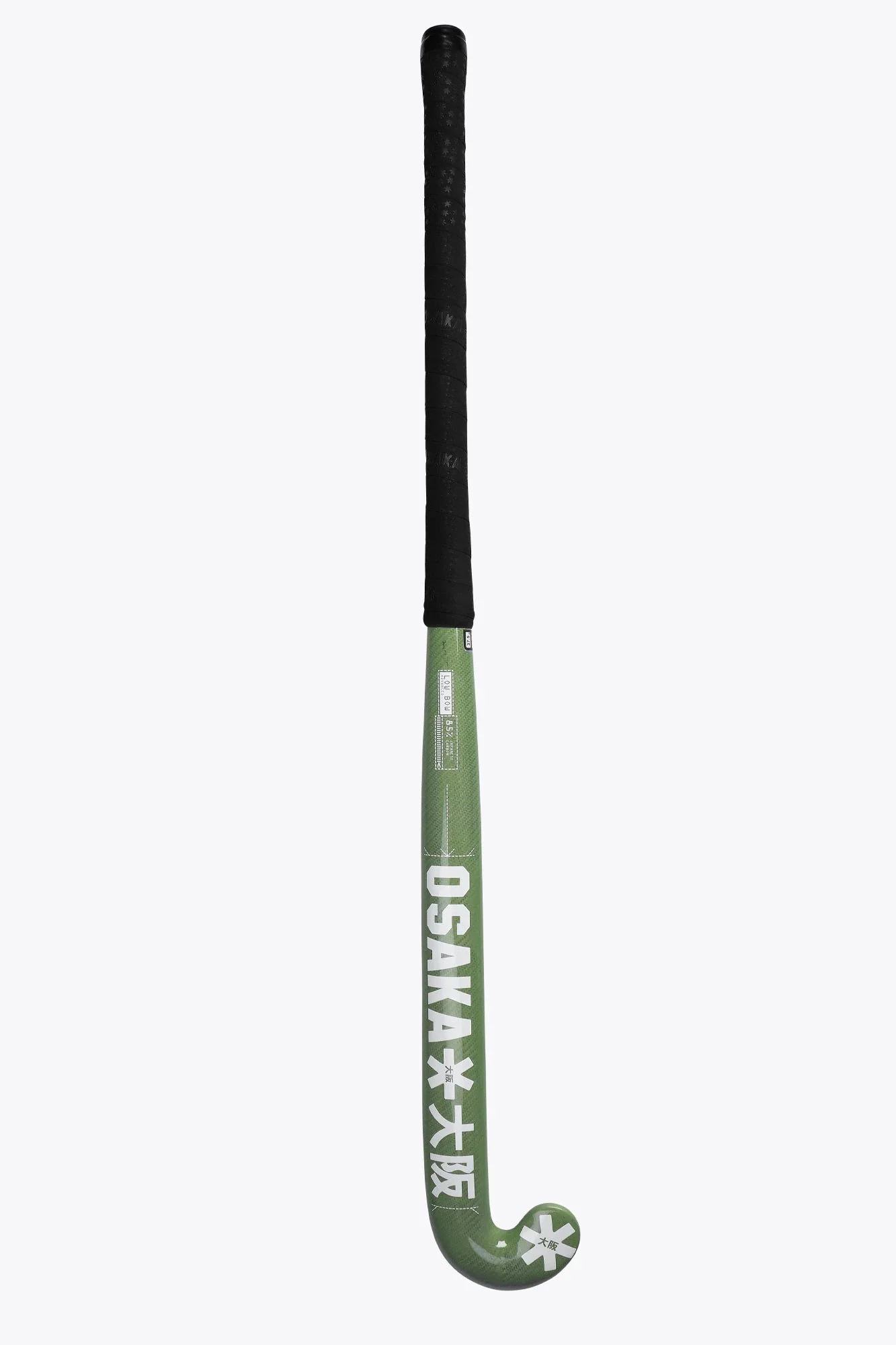 Osaka Field Hockey Stick Low Bow Advanced 85 | Green Eyes - Image 6