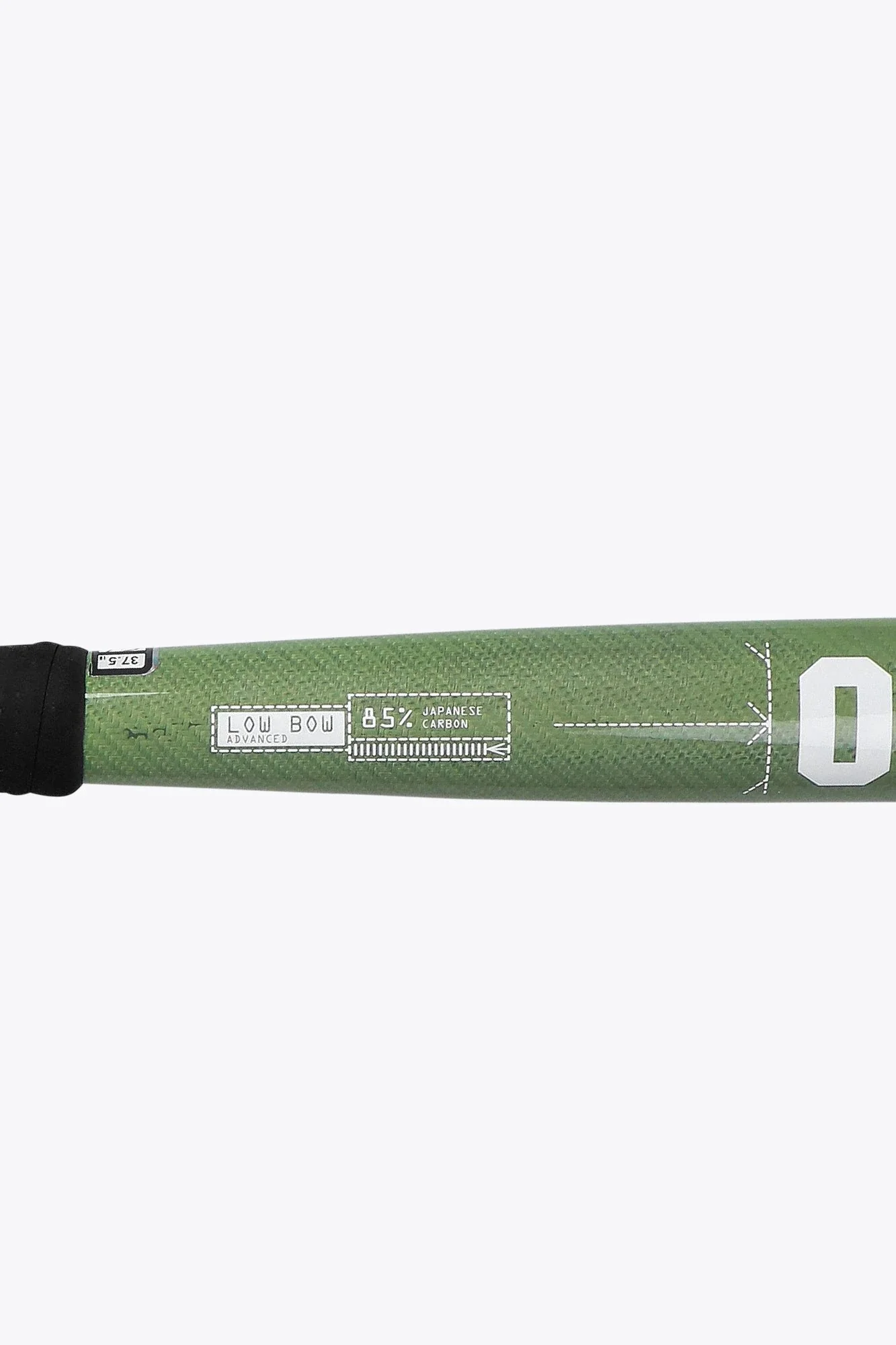 Osaka Field Hockey Stick Low Bow Advanced 85 | Green Eyes - Image 8