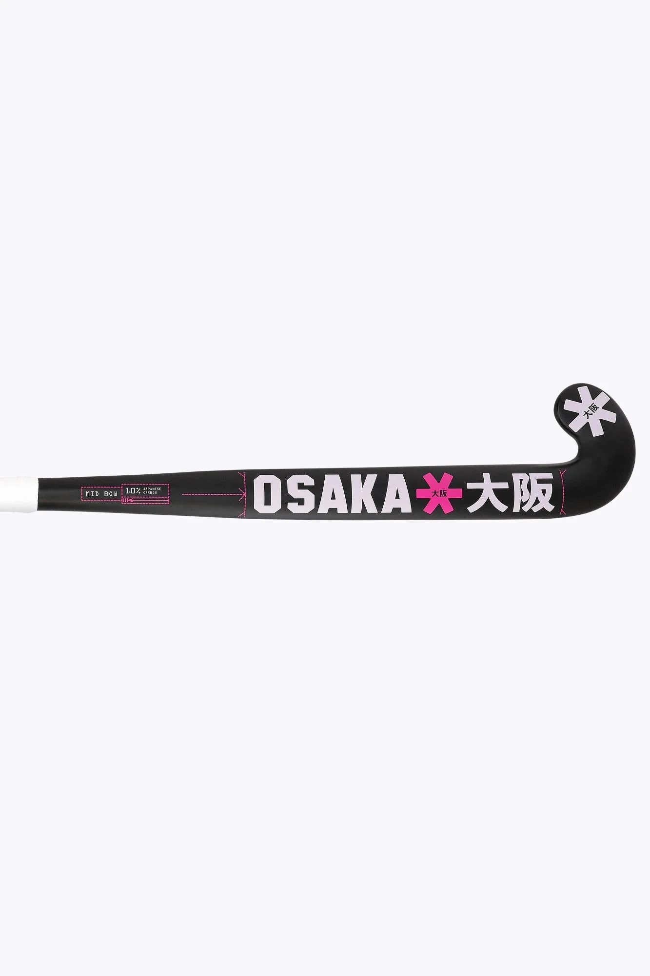 Osaka Field Hockey Stick Mid Bow 10 | Orchid Ice - Image 4