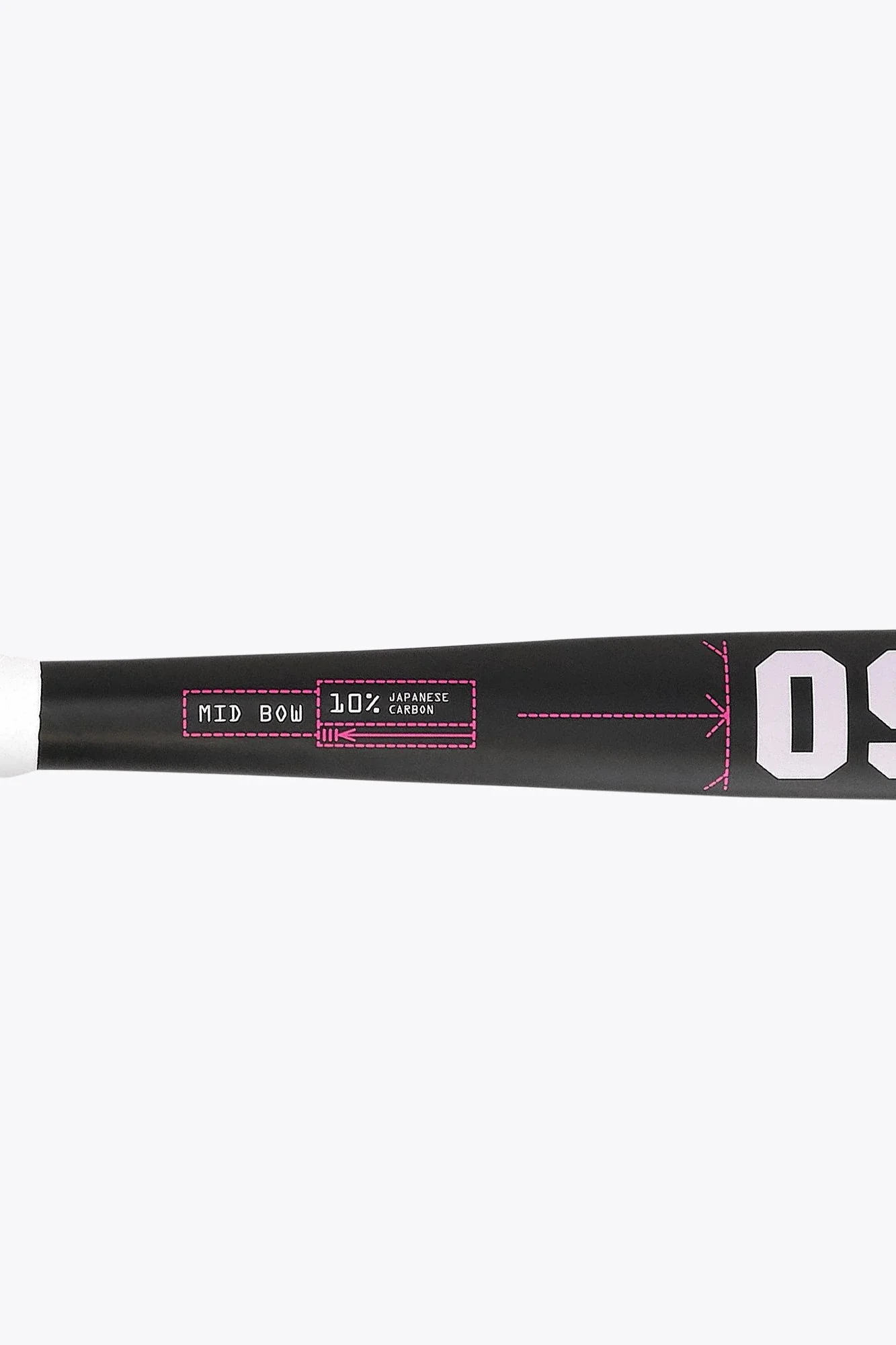 Osaka Field Hockey Stick Mid Bow 10 | Orchid Ice - Image 8