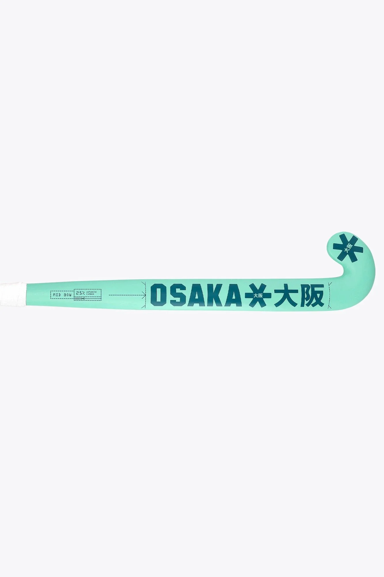 Osaka Field Hockey Stick Mid Bow 25 | Jelly Mint - Image 4