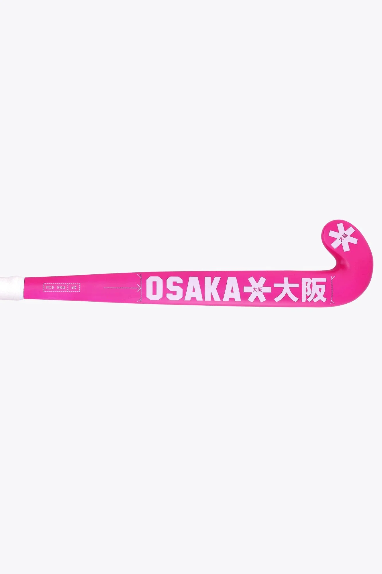 Osaka Field Hockey Stick Mid Bow WD | Electric Fuchsia - Image 4
