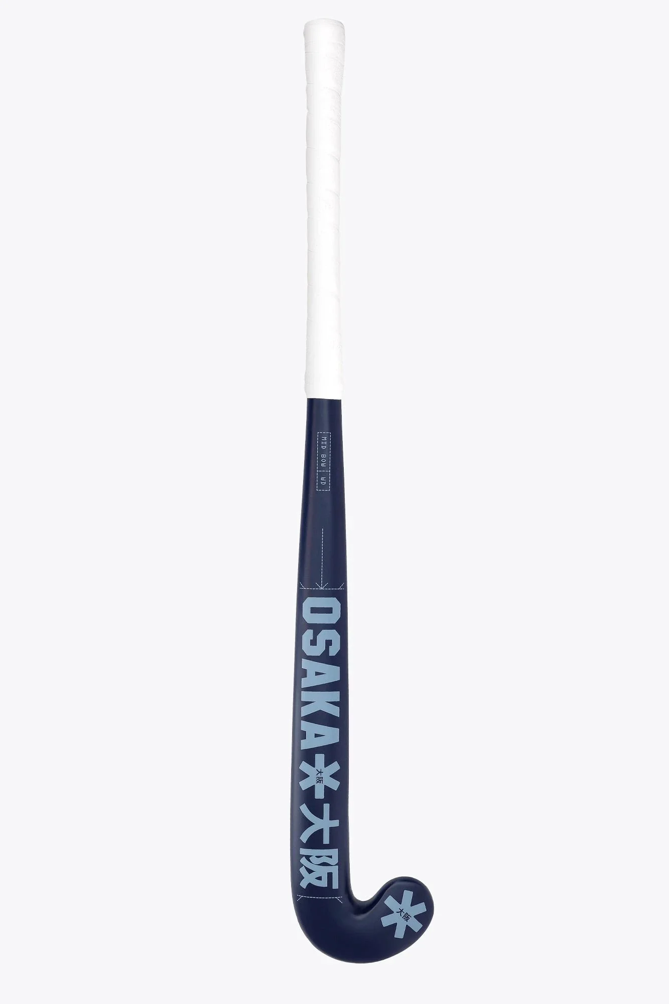 Osaka Field Hockey Stick Mid Bow WD | Navy Peony - Image 6