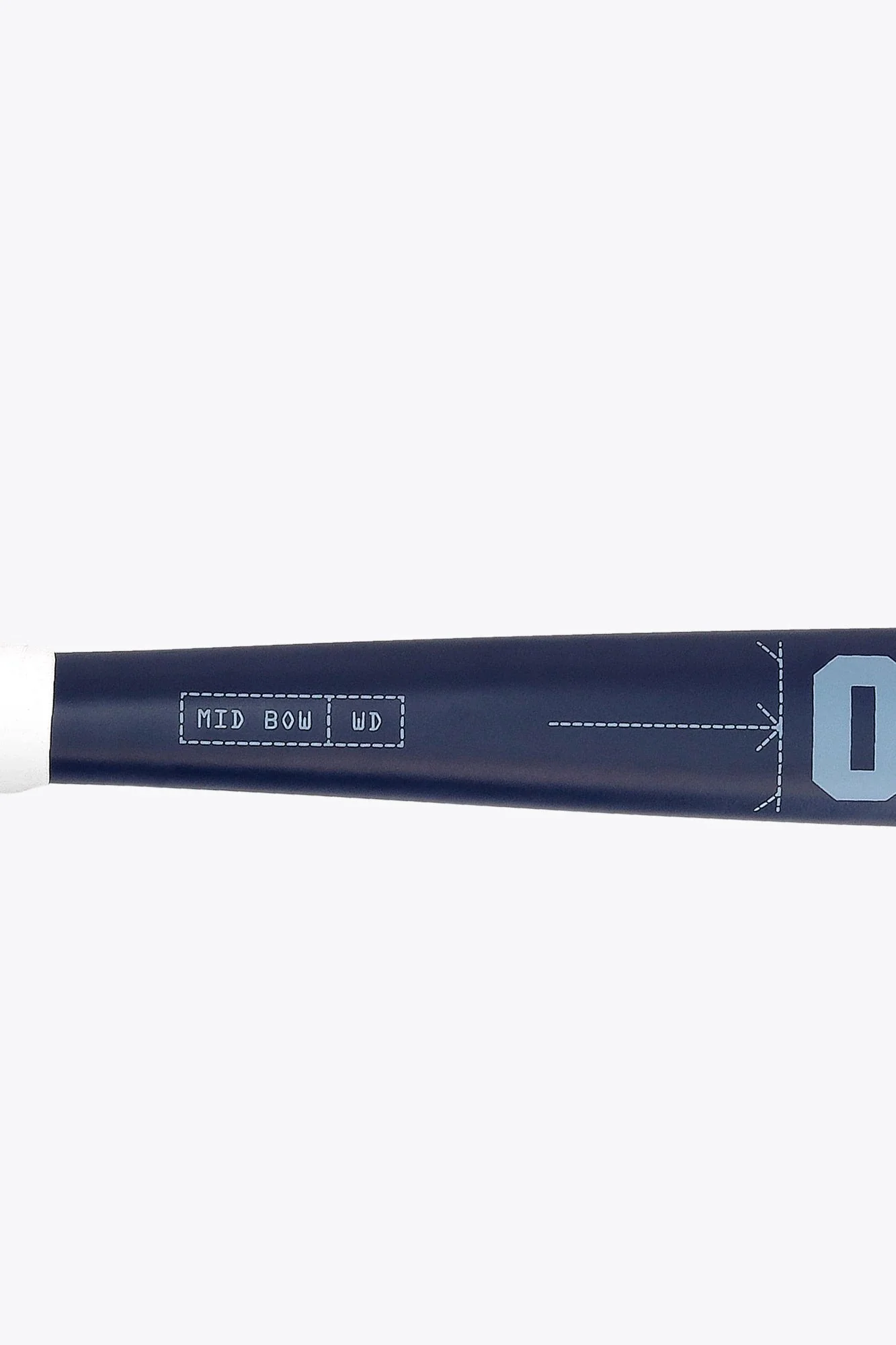 Osaka Field Hockey Stick Mid Bow WD | Navy Peony - Image 8
