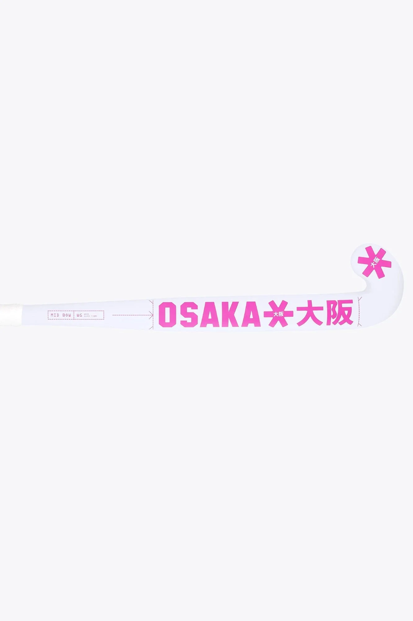 Osaka Field Hockey Stick Mid Bow WG | Orchid Ice - Image 4