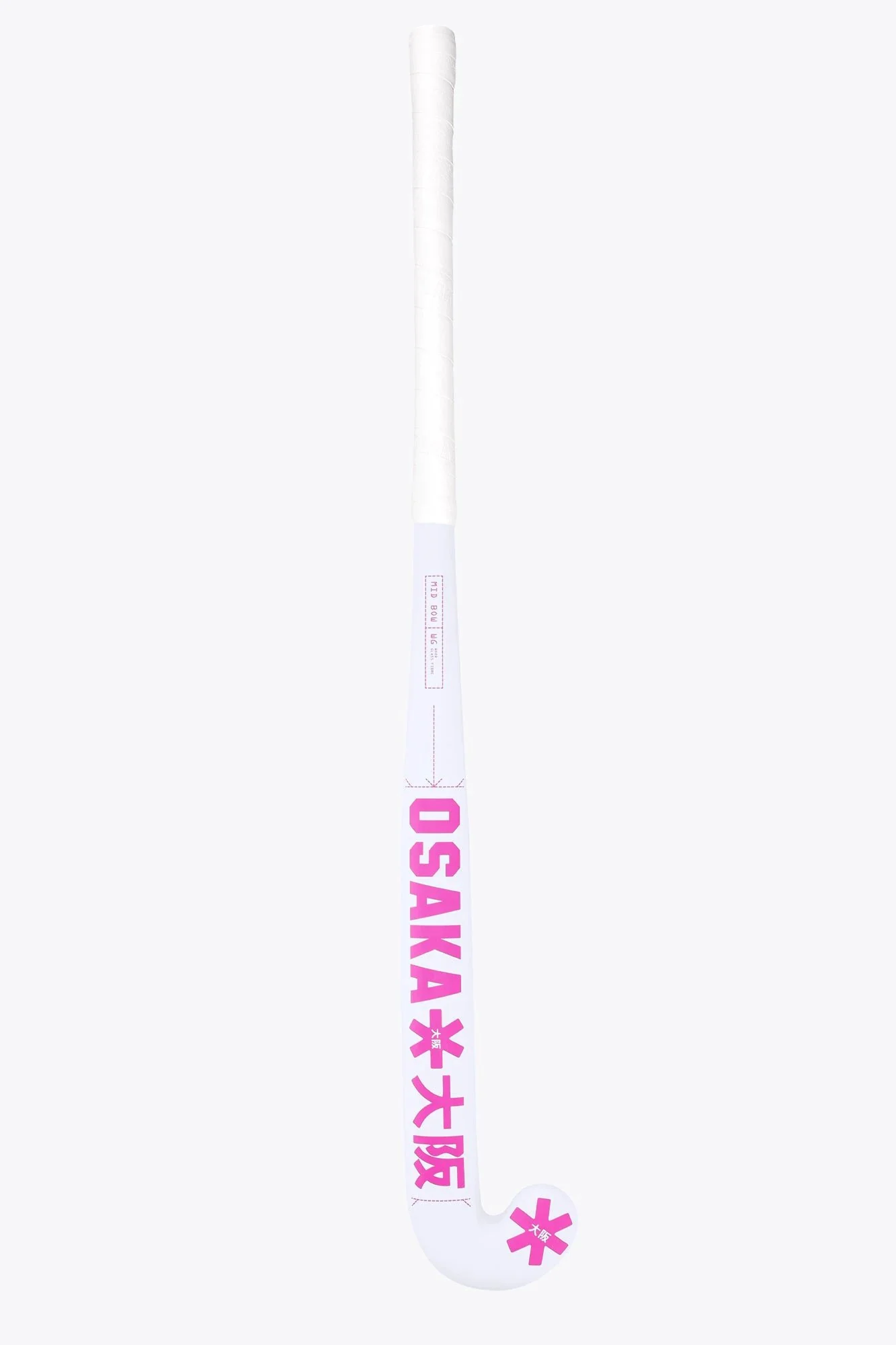 Osaka Field Hockey Stick Mid Bow WG | Orchid Ice - Image 6