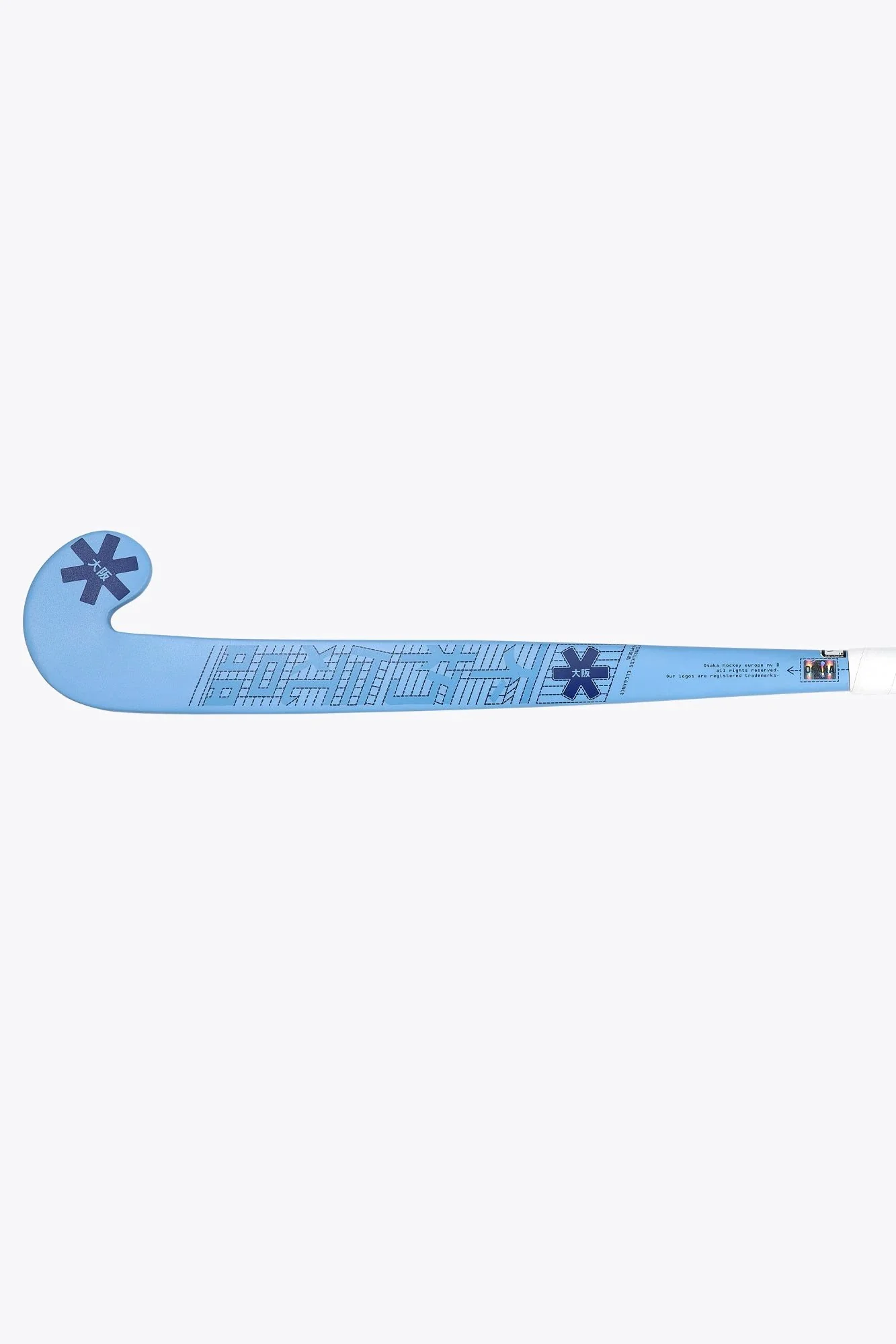 Osaka Field Hockey Stick Mid Bow WG | Silver Lake Blue - Image 5