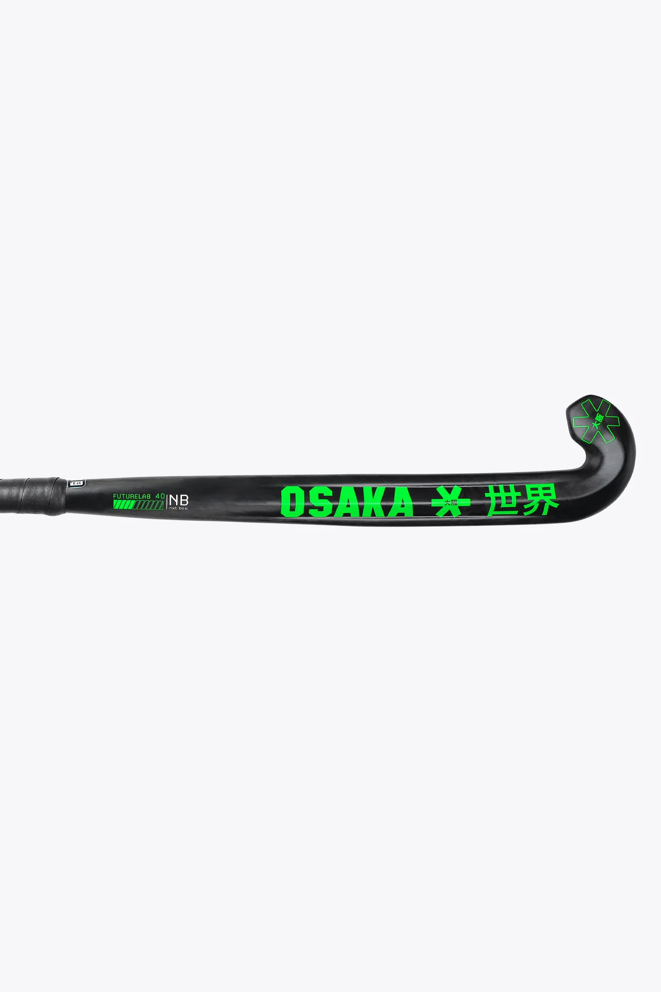 Osaka Field Hockey Stick Pro Bow 40 - Futurelab | Iconic Black - Image 4