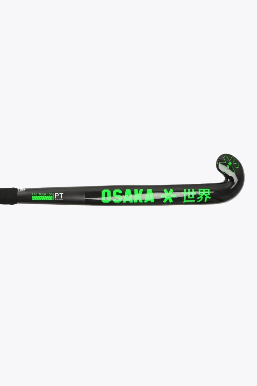 Osaka Field Hockey Stick Pro Tour 100 - Proto Bow | Iconic Black - Image 2