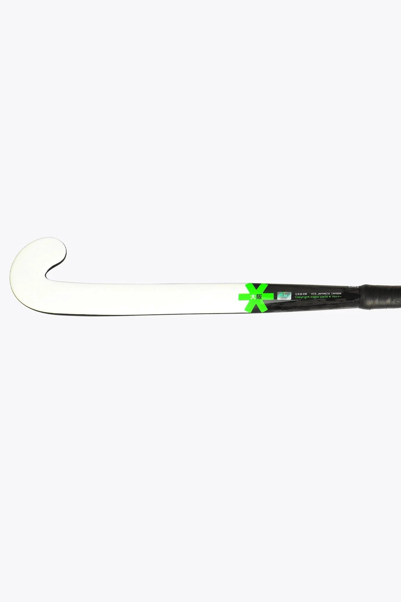 Osaka Field Hockey Stick Pro Tour 40 - Pro Bow - LTD Edition White | Iconic Black - Image 3