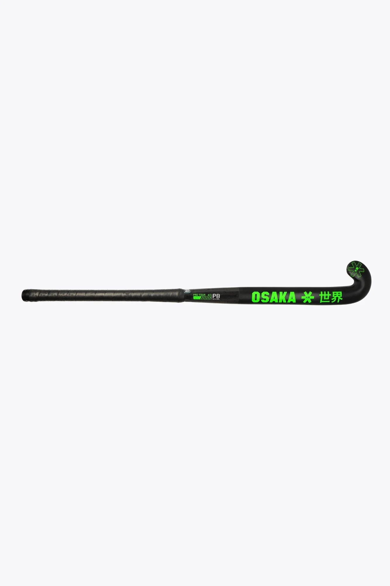 Osaka Field Hockey Stick Pro Tour 40 - Pro Bow - LTD Edition White | Iconic Black - Image 4