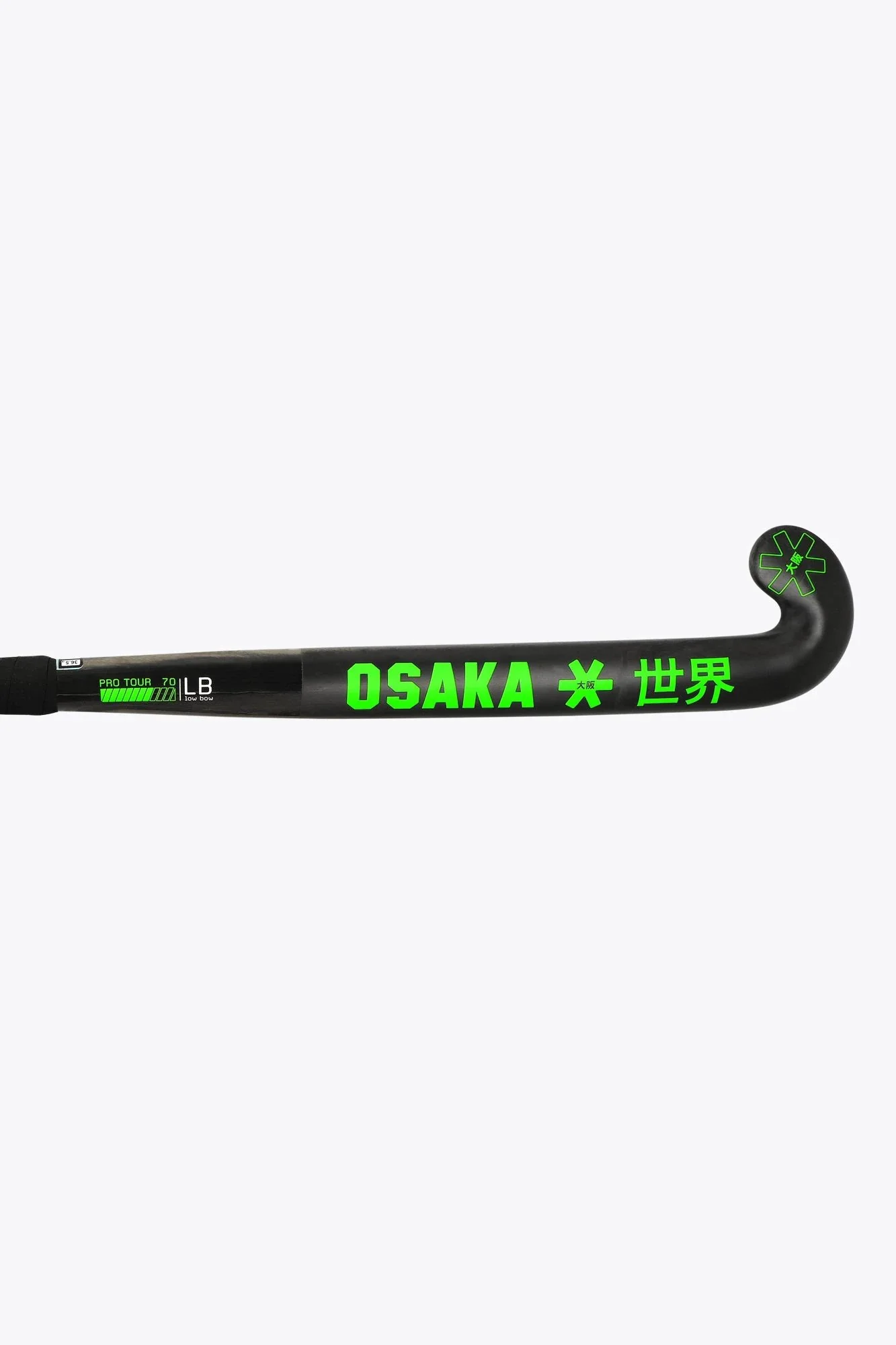 Osaka Field Hockey Stick Pro Tour 70 - Low Bow - LTD Edition White | Iconic Black - Image 8