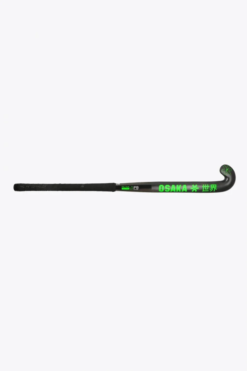 Osaka Field Hockey Stick Pro Tour 70 - Pro Bow | Iconic Black - Image 4