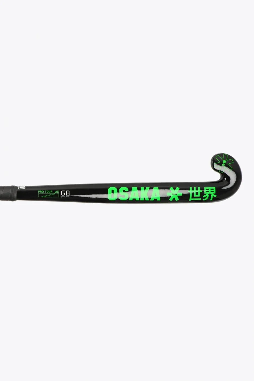 Osaka Field Hockey Stick Pro Tour WD - Grow Bow | Iconic Black - Image 2