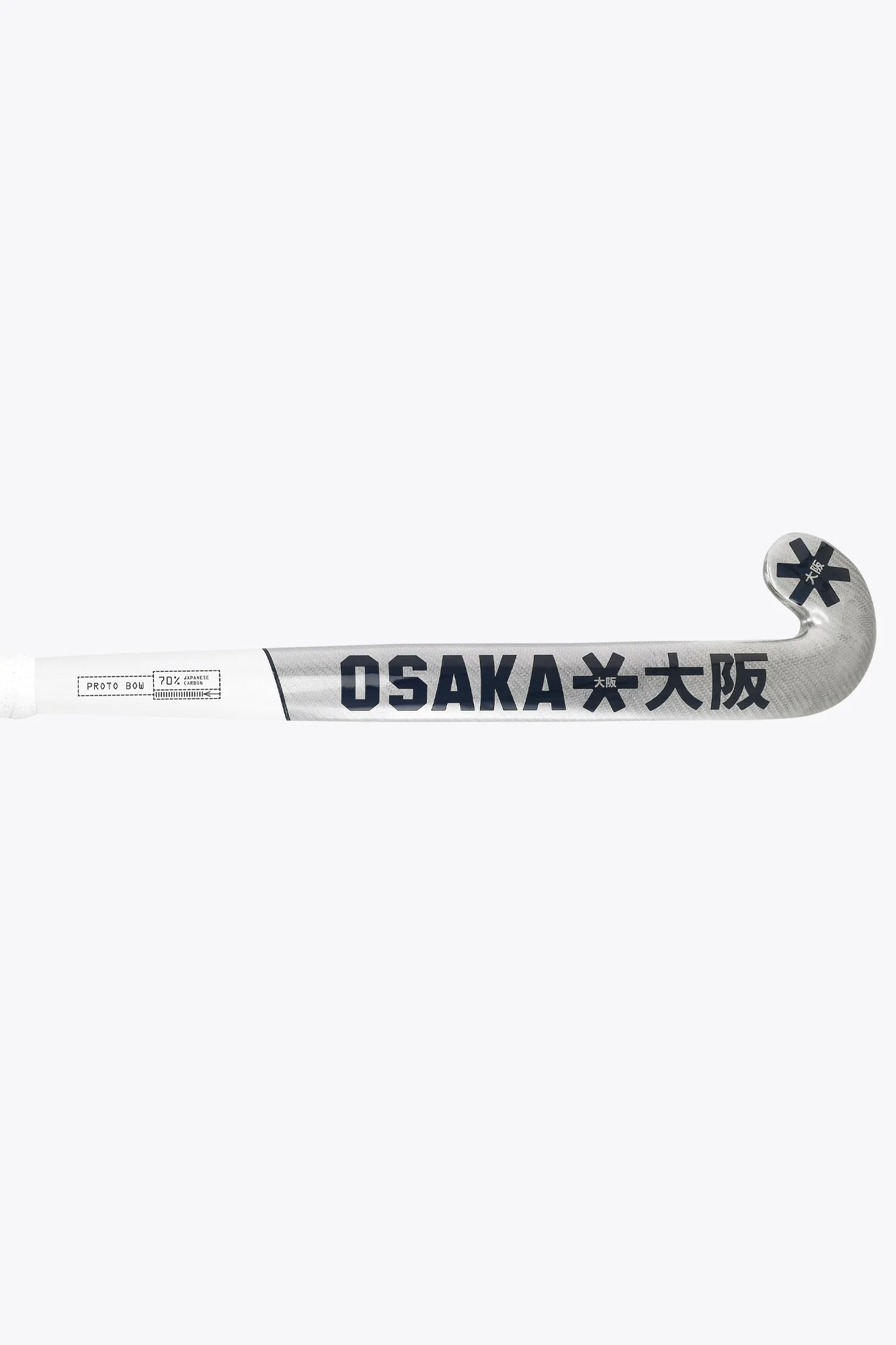 Osaka Field Hockey Stick Proto Bow 70 | Navy Peony - Image 4