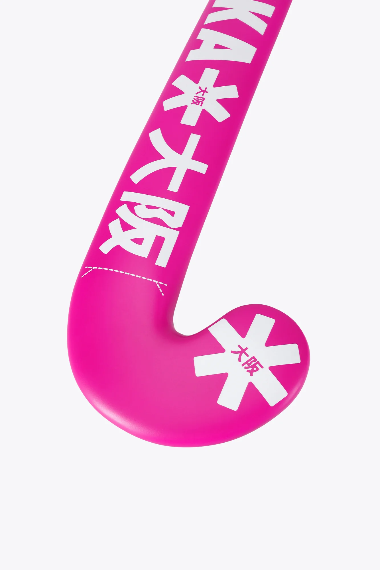 Osaka Indoor Hockey Stick Mid Bow WD | Electric Fuchsia - Image 2