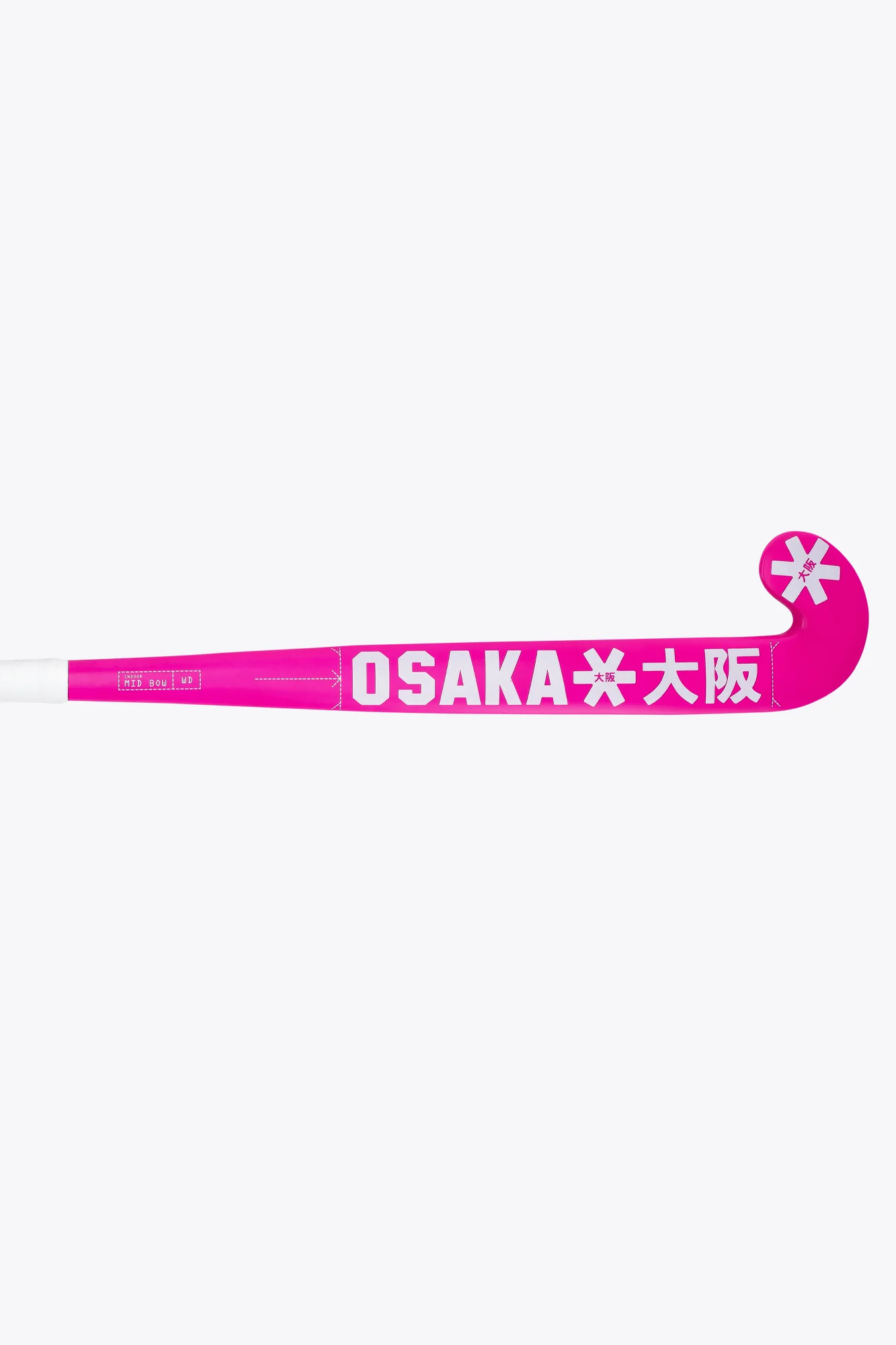 Osaka Indoor Hockey Stick Mid Bow WD | Electric Fuchsia - Image 4