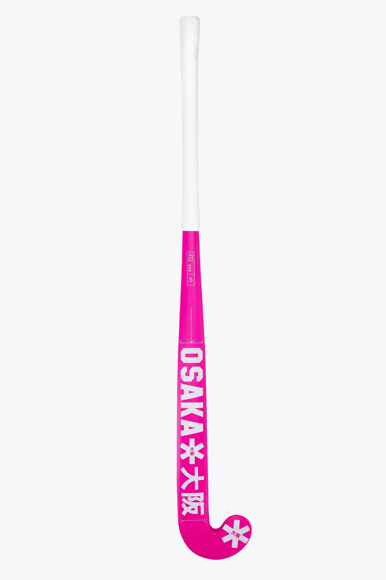 Osaka Indoor Hockey Stick Mid Bow WD | Electric Fuchsia - Image 6