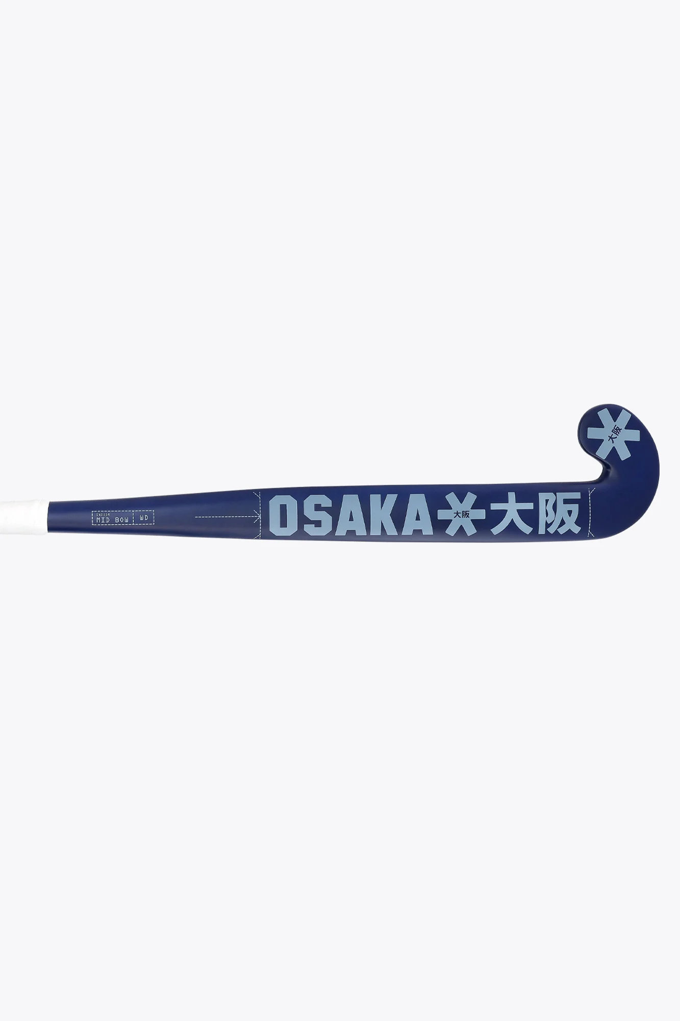 Osaka Indoor Hockey Stick Mid Bow WD | Navy Peony - Image 4