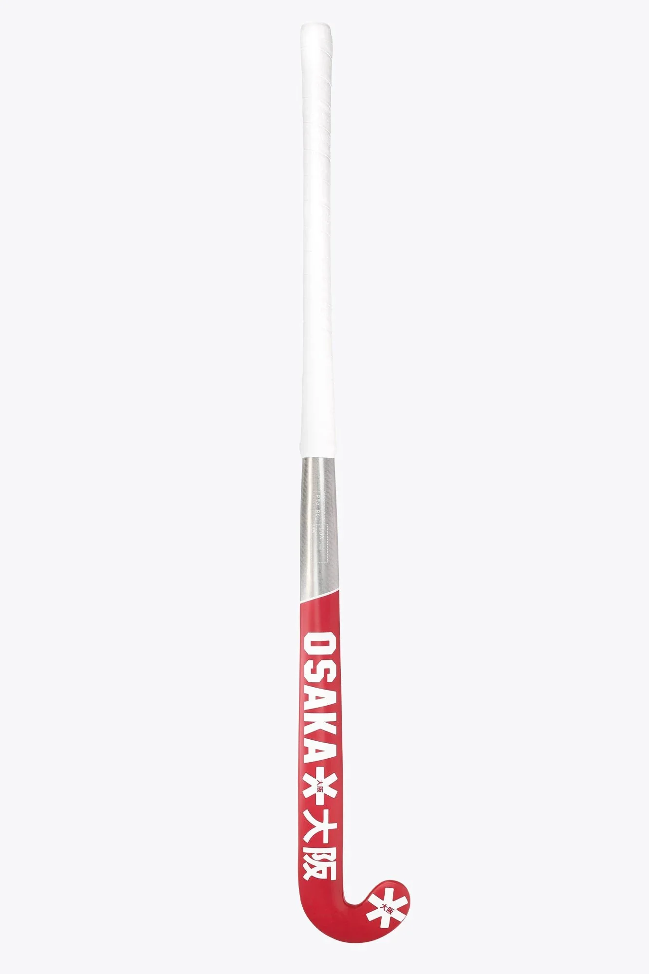 Osaka Indoor Hockey Stick Pro Bow 10 | Pompeian Red - Image 6