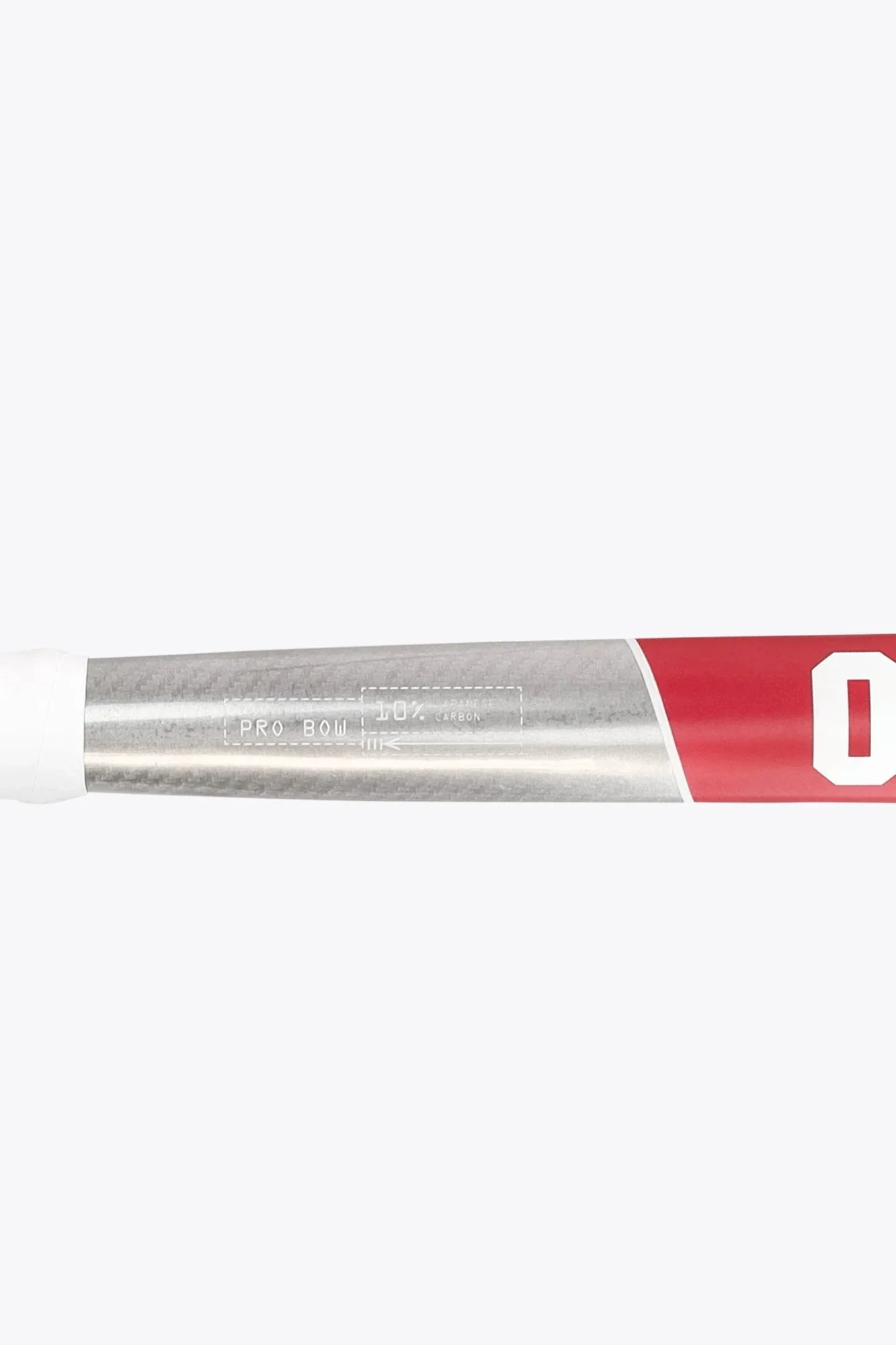 Osaka Indoor Hockey Stick Pro Bow 10 | Pompeian Red - Image 8