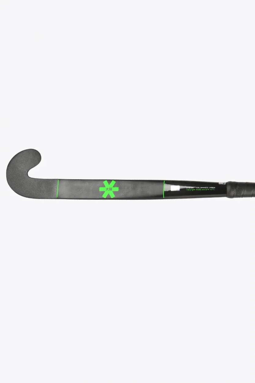 Osaka Indoor Hockey Stick Pro Tour 10 - Low Bow | Iconic Black - Image 3