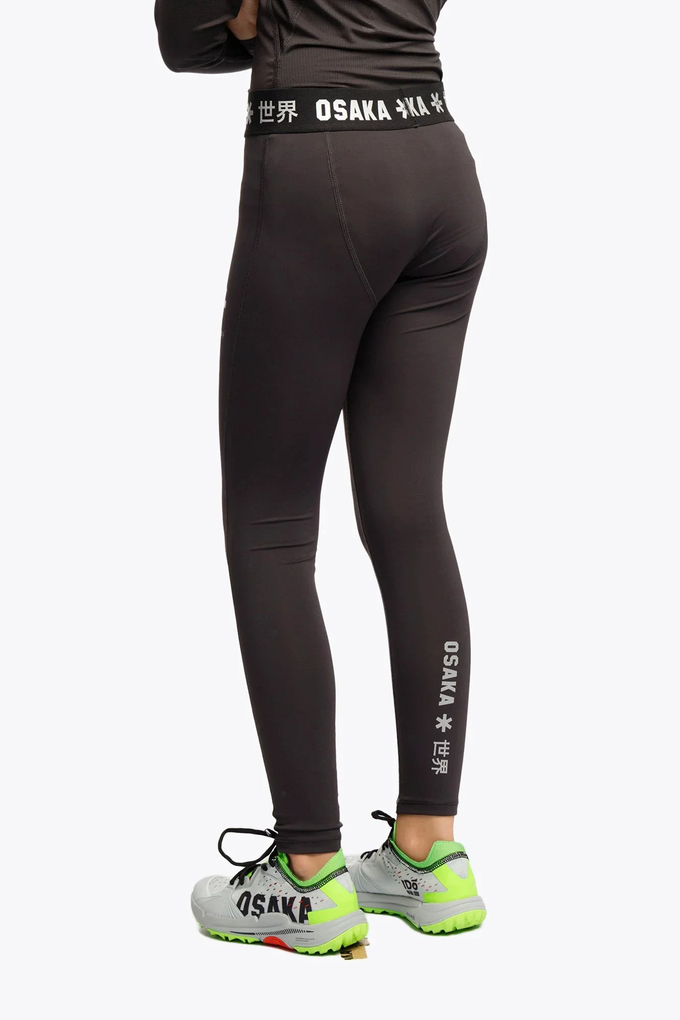Osaka Kids Baselayer Tights | Black - Image 4