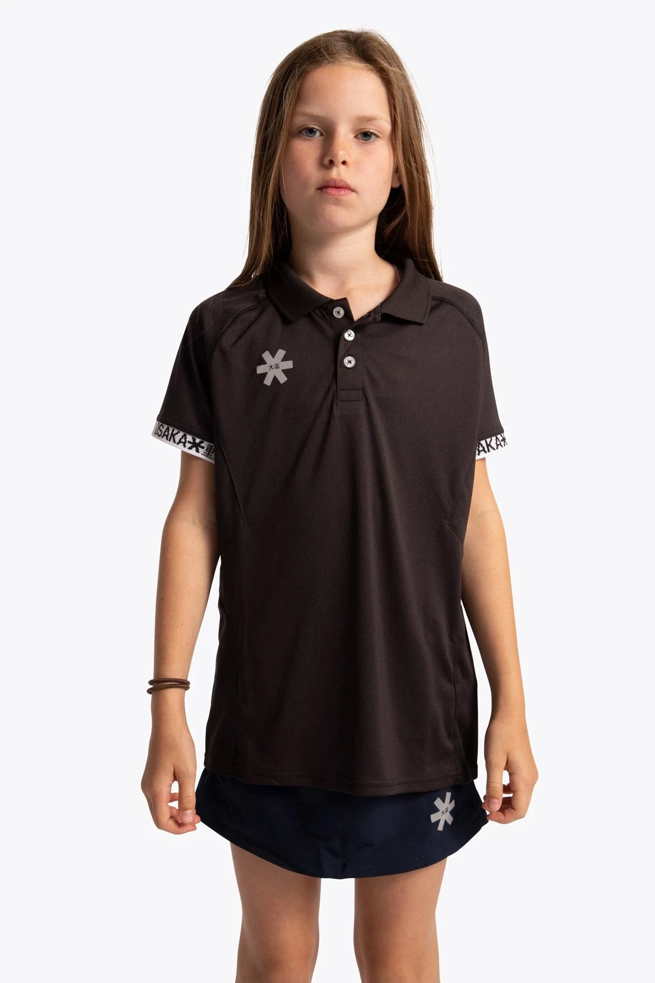Osaka Kids Polo Jersey | Black - Image 4