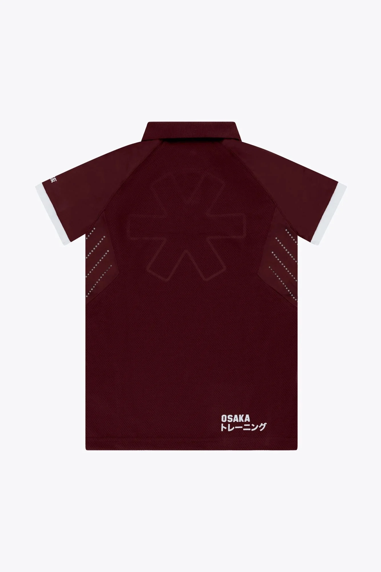 Osaka Kids Polo Jersey | Bordeaux - Image 2