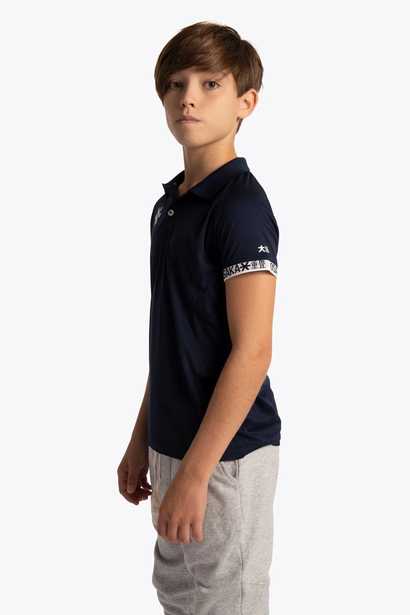Osaka Kids Polo Jersey | Navy - Image 8