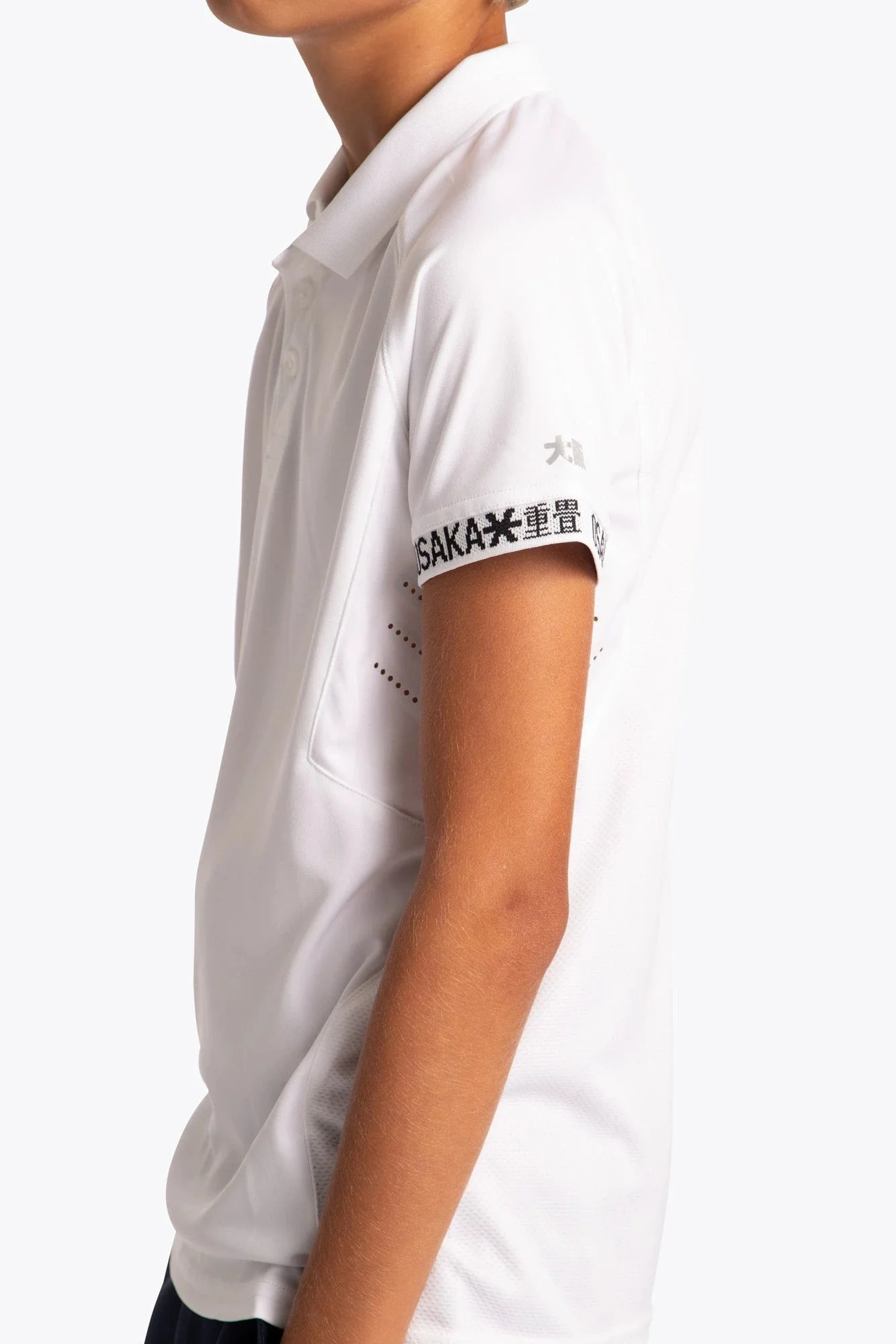 Osaka Kids Polo Jersey | White - Image 8