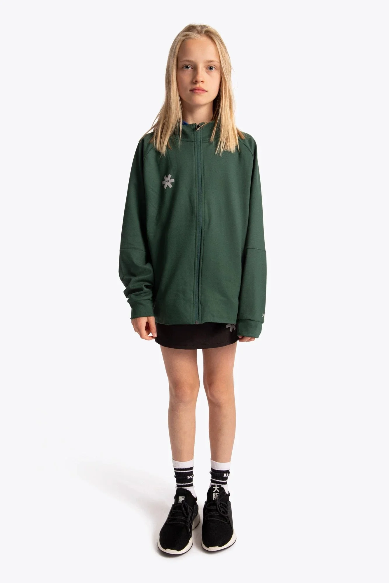 Osaka Kids Track Top | Dark Green - Image 6