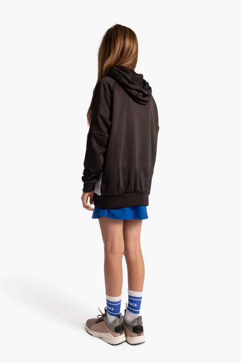 Osaka Kids Training Zip Hoodie | Black - Image 5