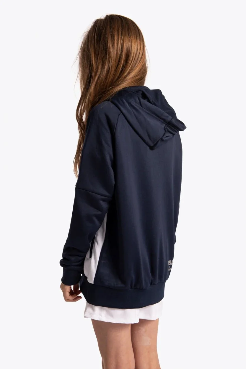 Osaka Kids Training Zip Hoodie | Navy - Image 3