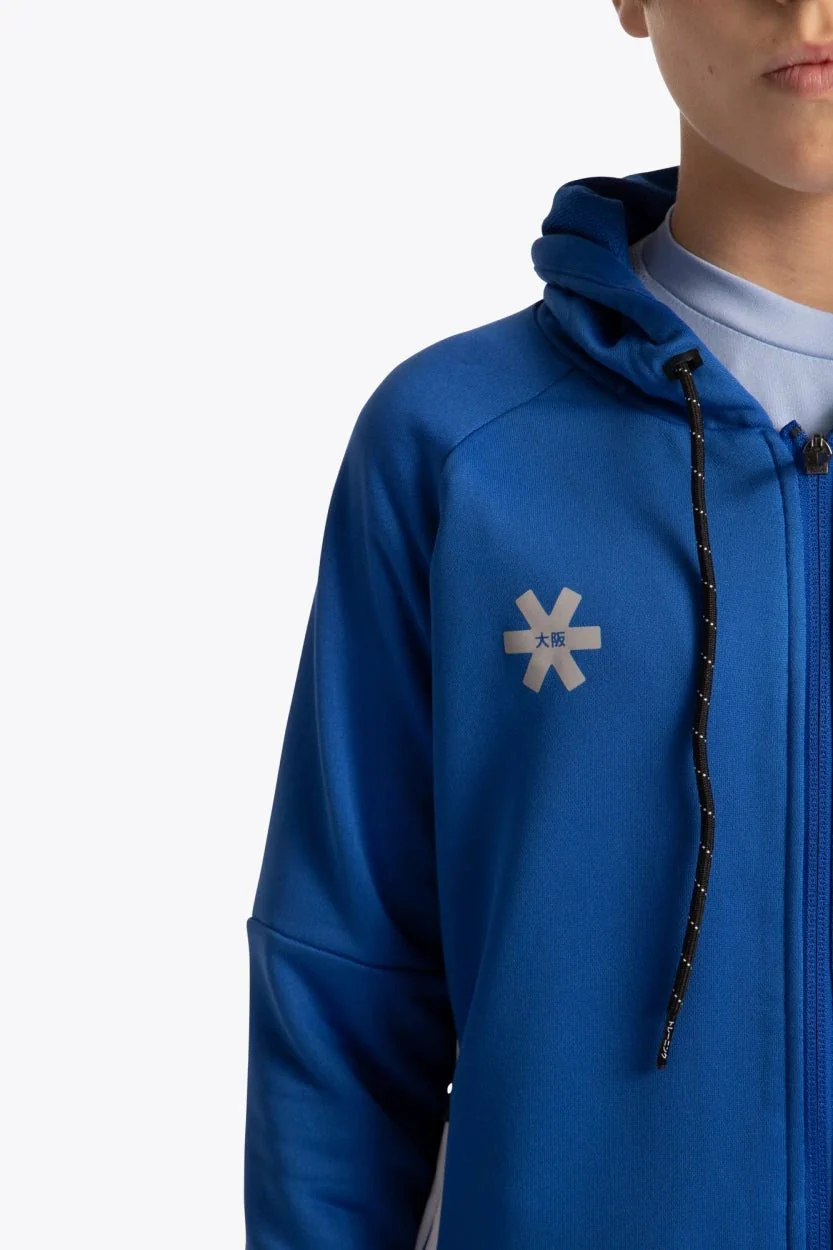 Osaka Kids Training Zip Hoodie | Royal Blue - Image 9