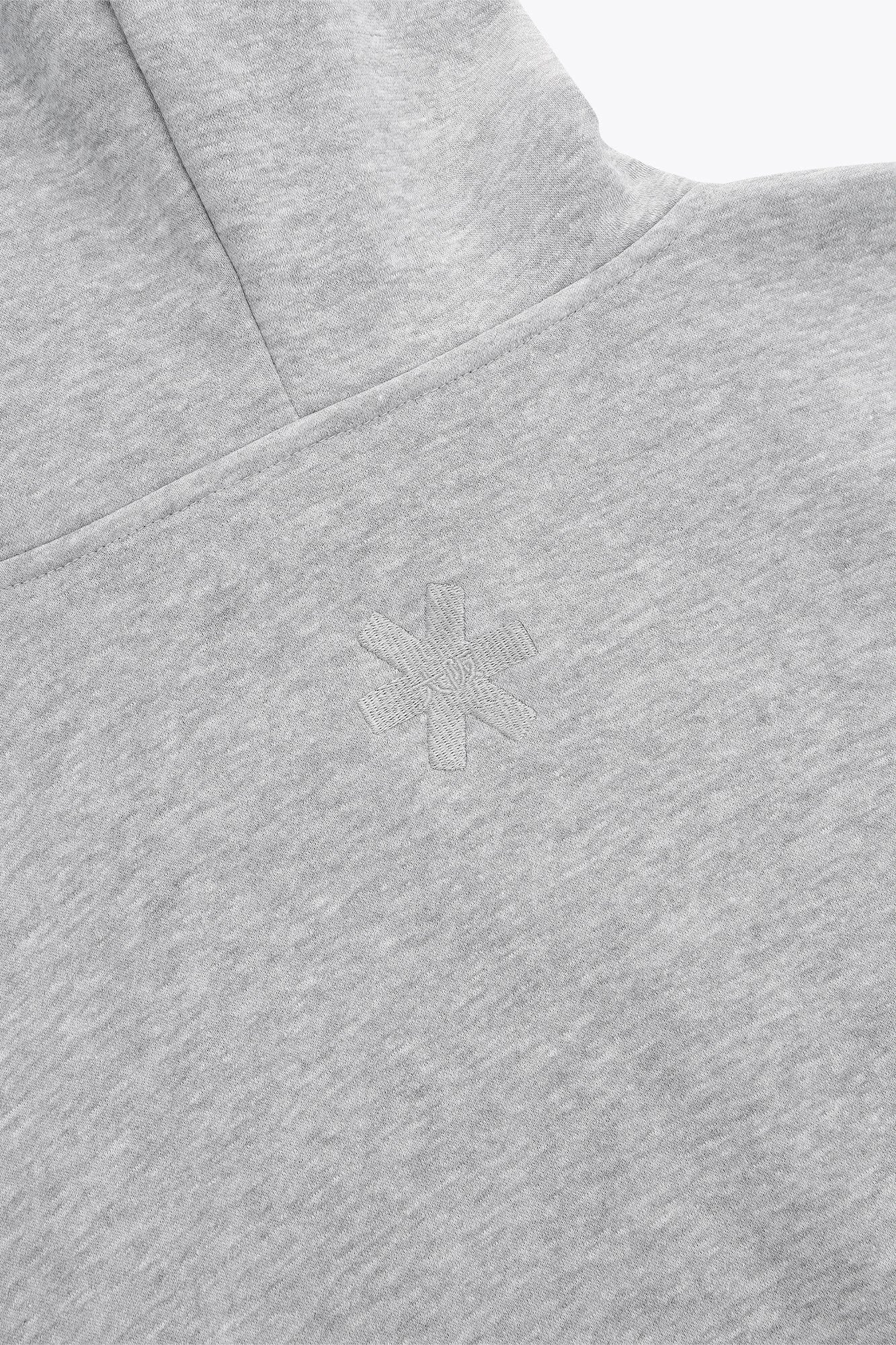Osaka Men Full Zip Hoodie | Heather Grey - Image 7