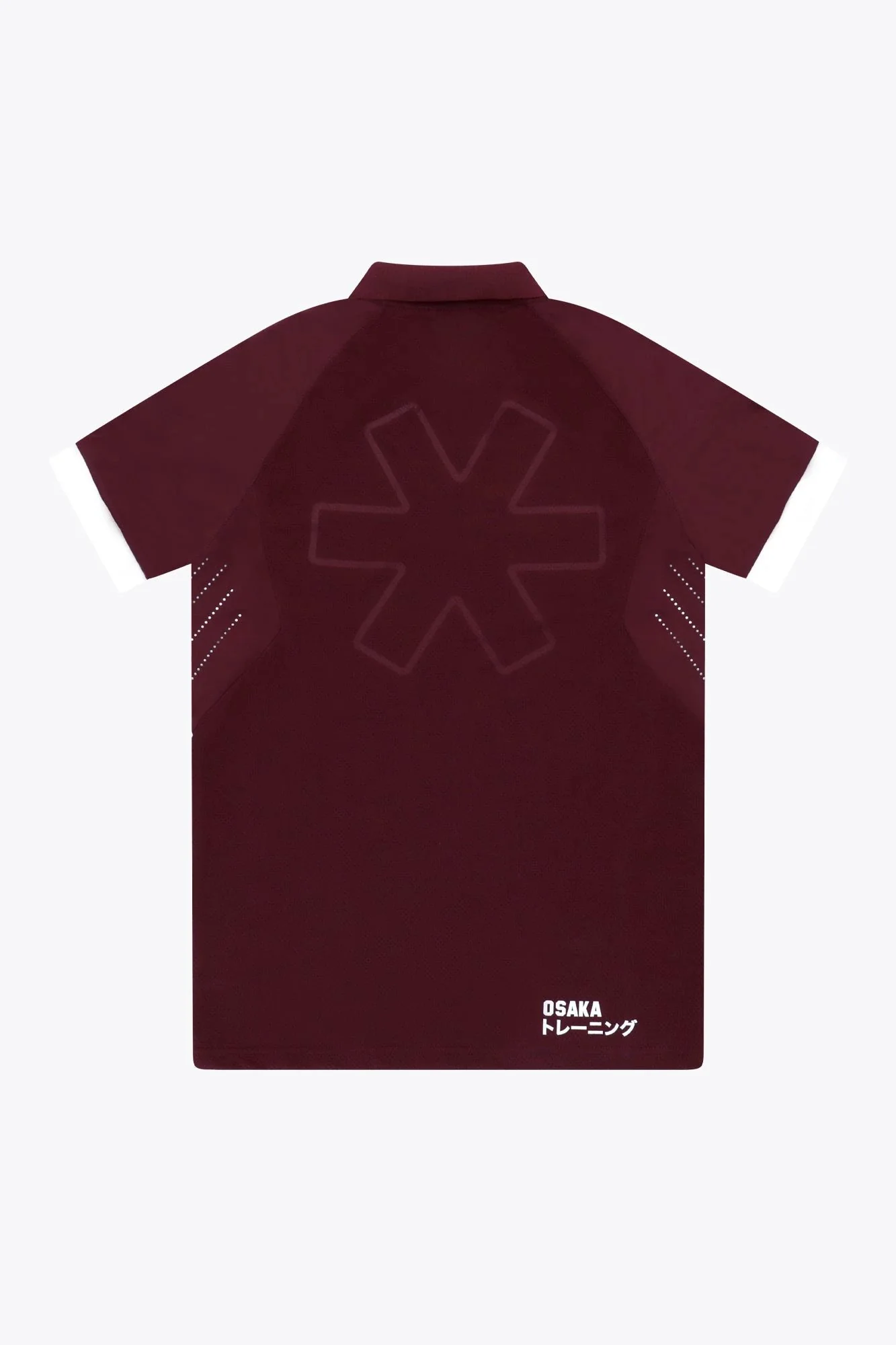 Osaka Men Polo Jersey | Bordeaux - Image 2