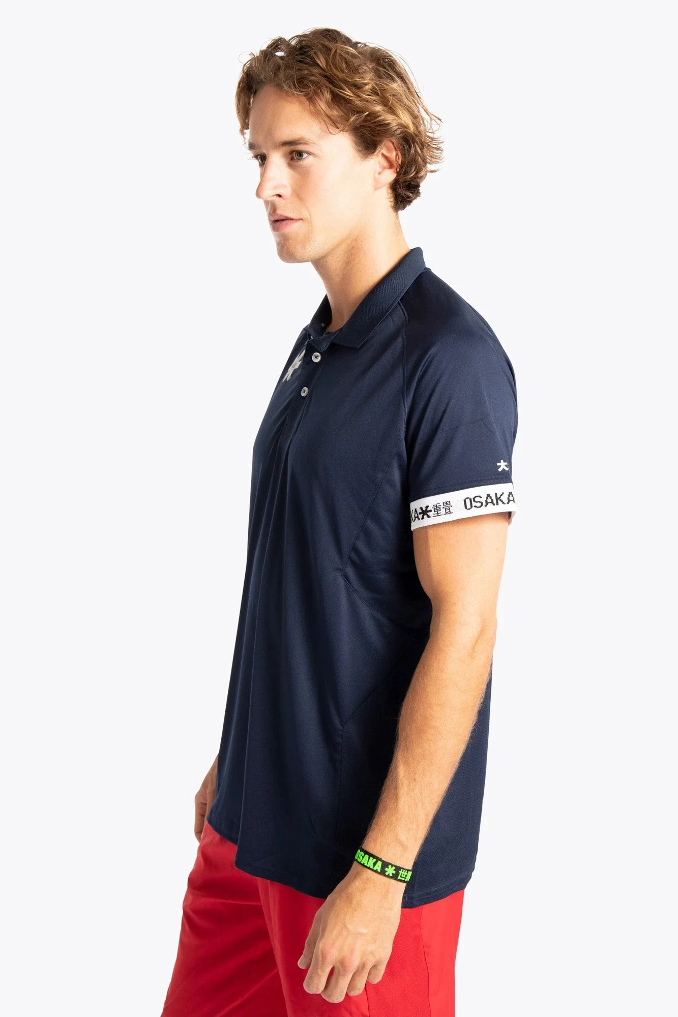 Osaka Men Polo Jersey | Navy - Image 6
