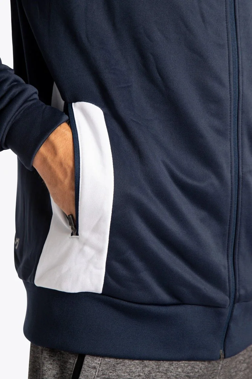 Osaka Men Training Zip Hoodie | Navy - Image 5