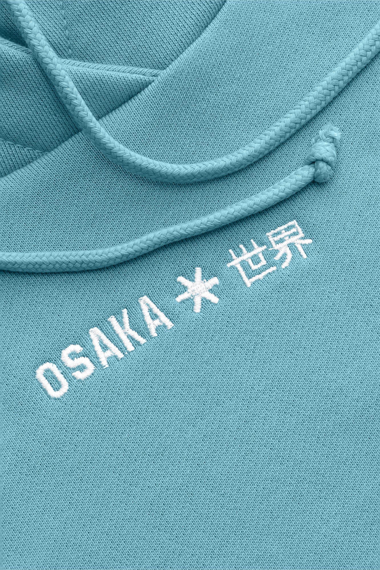 Osaka Unisex Hoodie Signature | Carolina Blue - Image 4