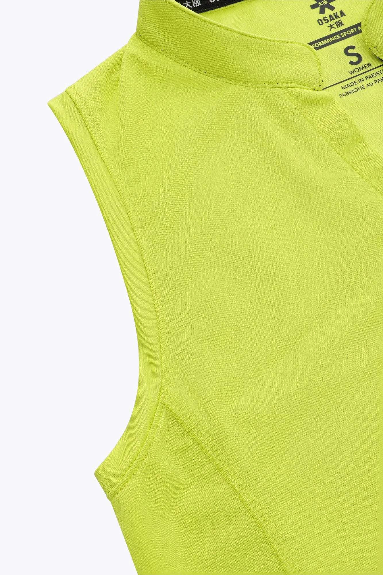 Osaka Women Court Tank Top | Acid Lime - Image 7