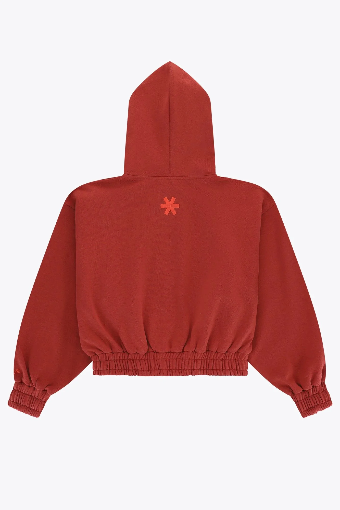 Osaka Women Cropped Full Zip Hoodie | Brunette - Image 2