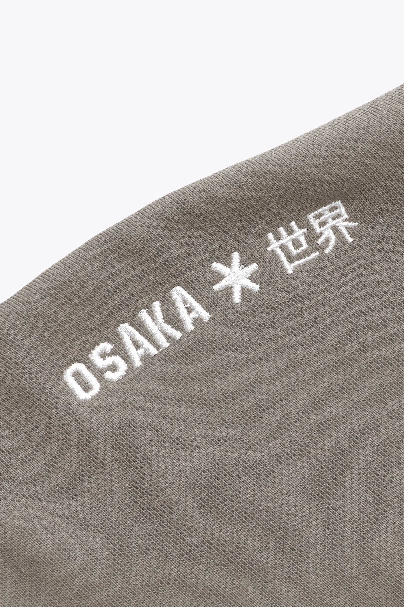 Osaka Women Cropped Full Zip Hoodie | Cloudburst - Image 8