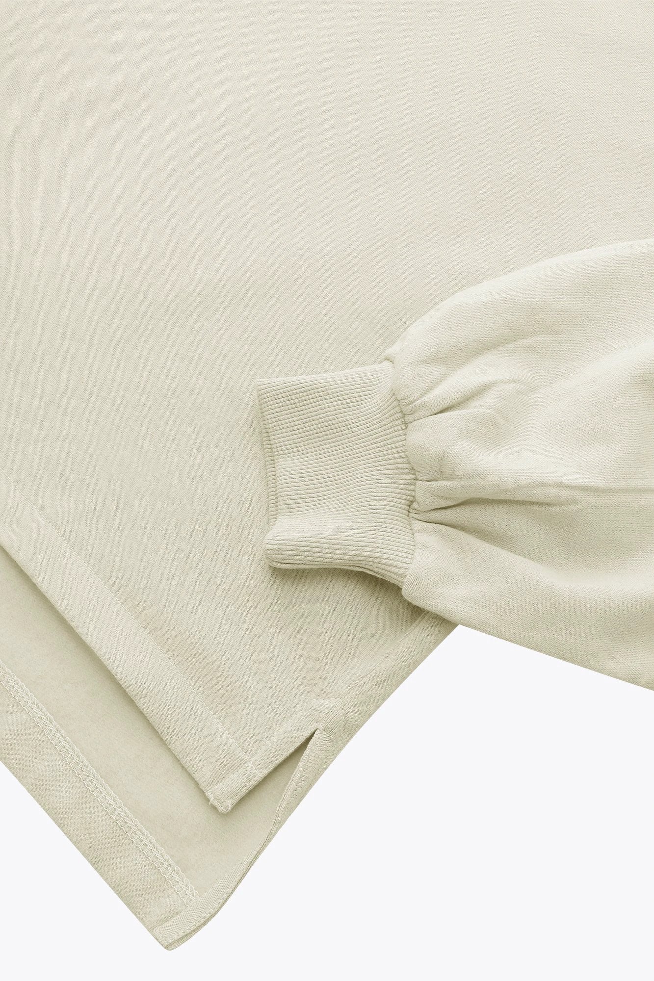 Osaka Women Cropped Hoodie | Warm Grey - Image 5