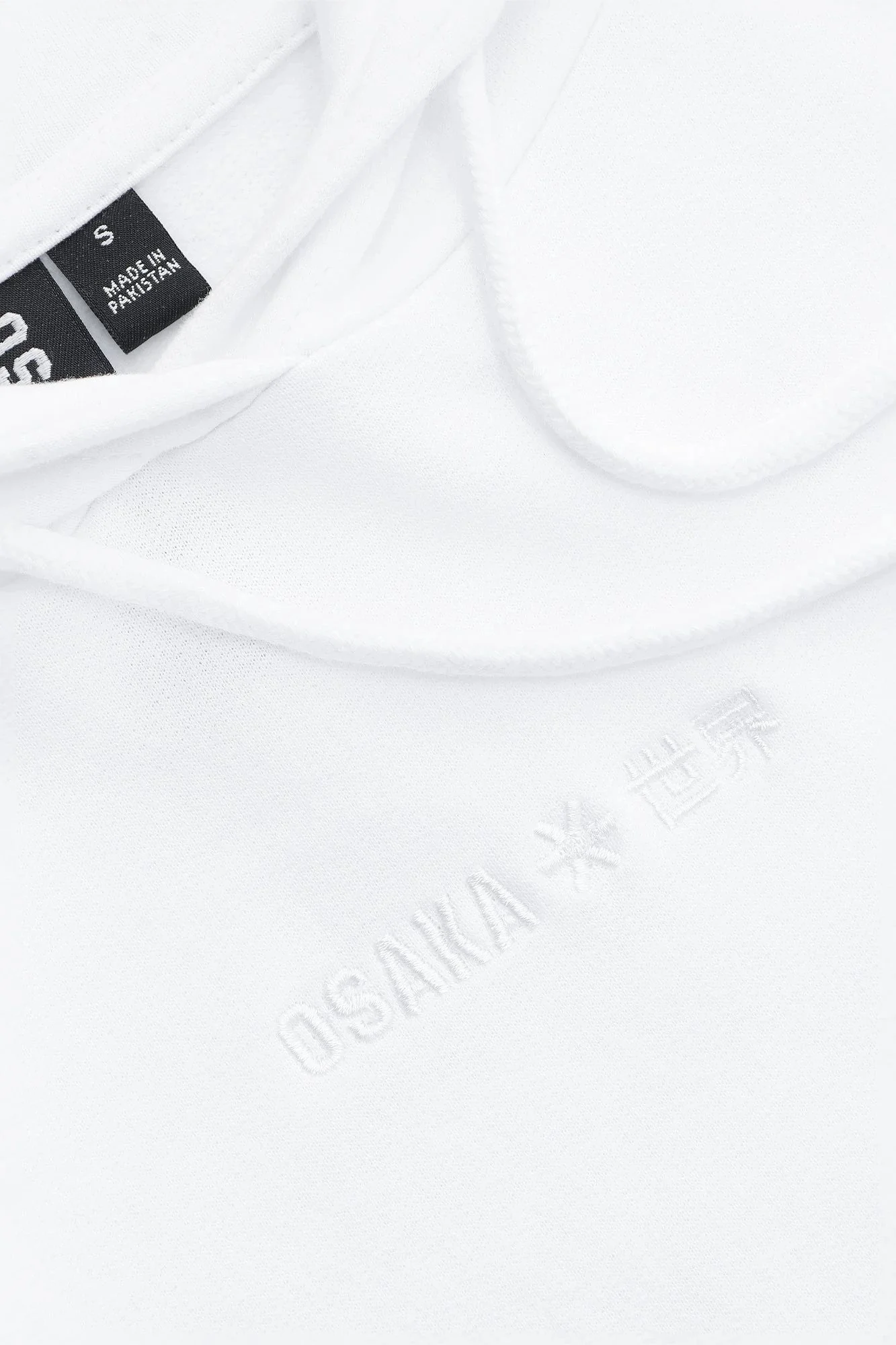 Osaka Women Cropped Hoodie | White - Image 11