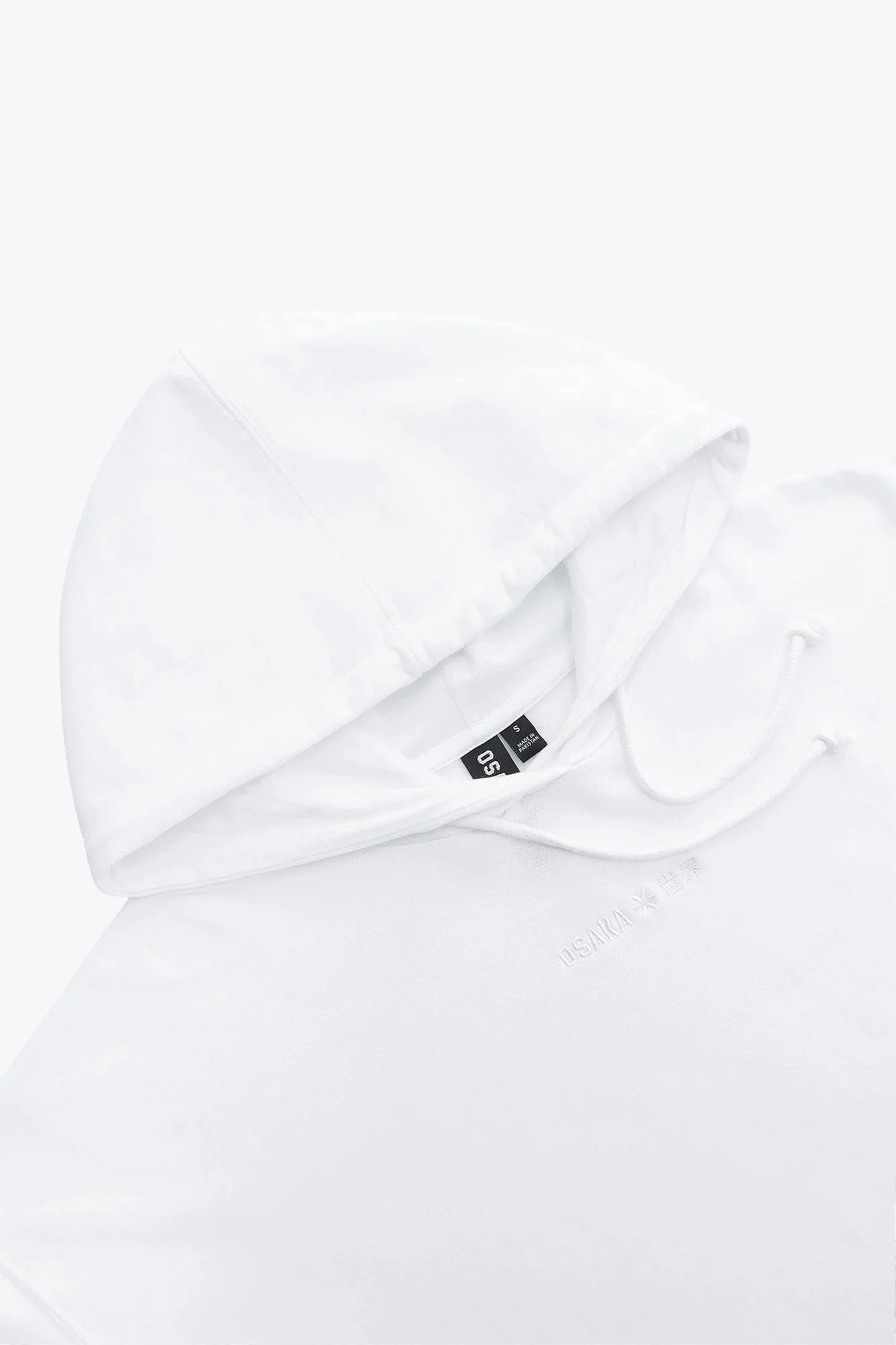 Osaka Women Cropped Hoodie | White - Image 15