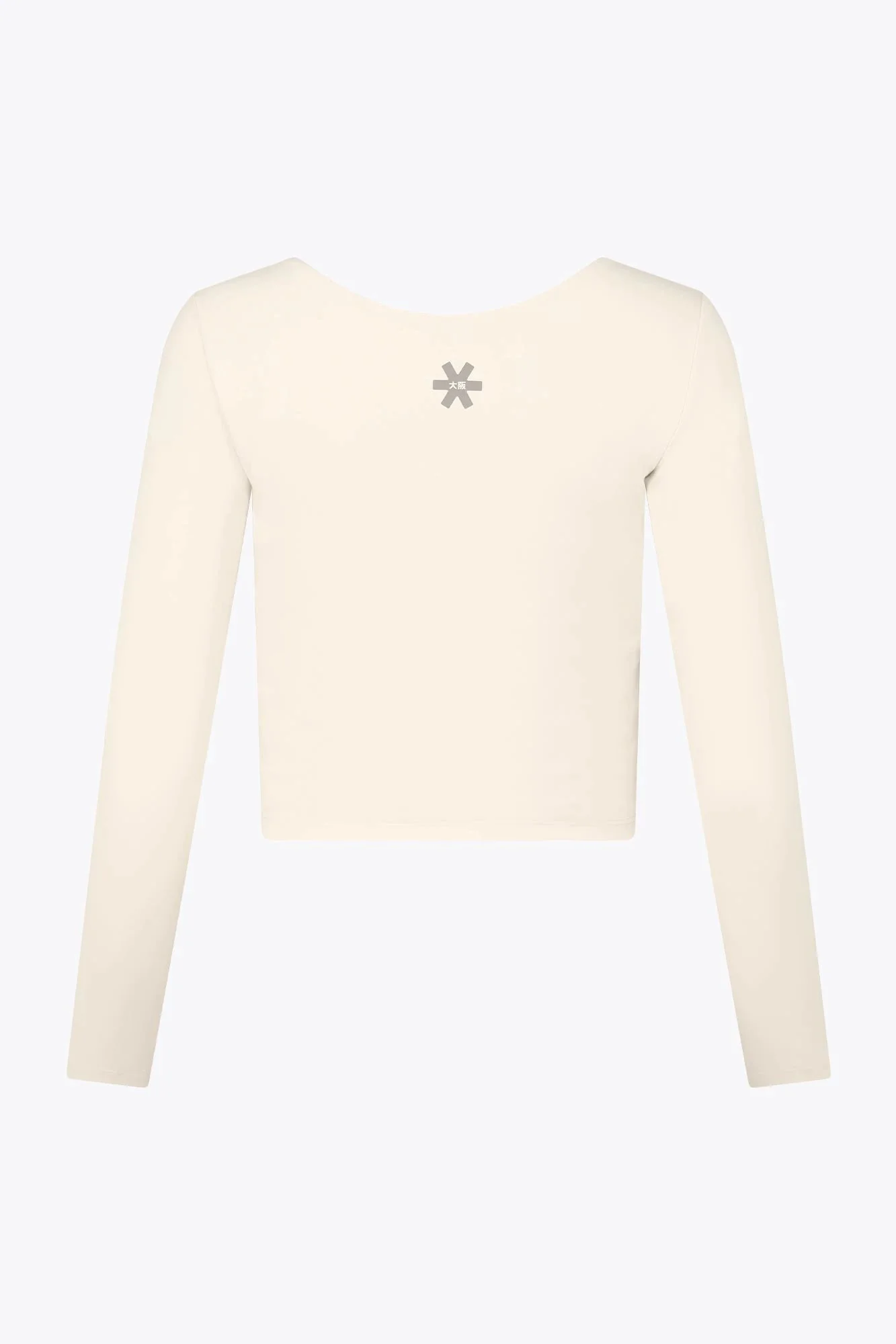 Osaka Women Cropped Long Sleeve Tee | Ecru - Image 3